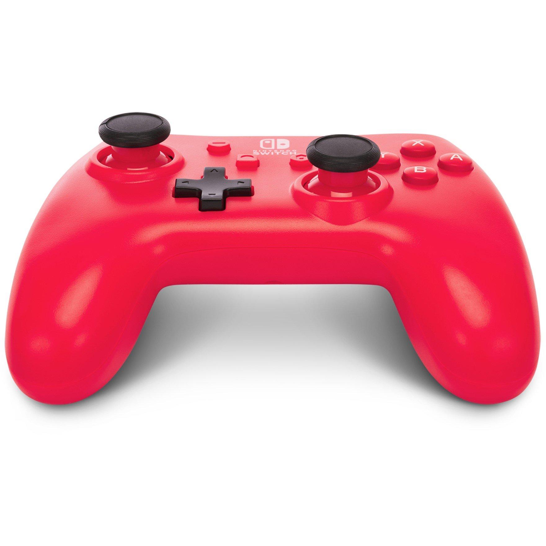 PowerA Wired Controller for Nintendo Switch Raspberry Red