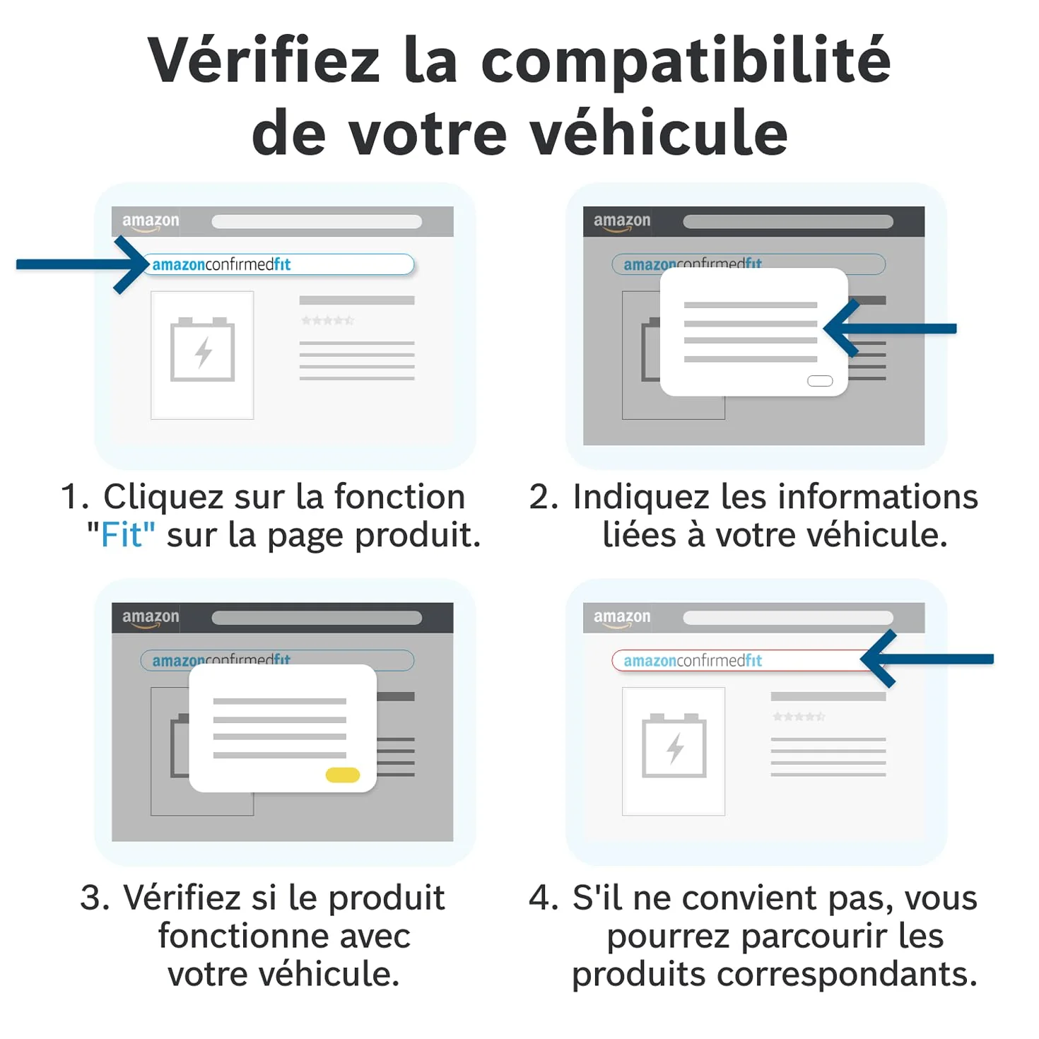 Bosch S4 E08 Batterie Auto 70 A/h - 760 A - Batterie 12 V, EFB Plomb-acide pour Véhicules avec Système Start/Stop, Polarité Gauche (-) Droite (+), 278 x 175 x 190 mm