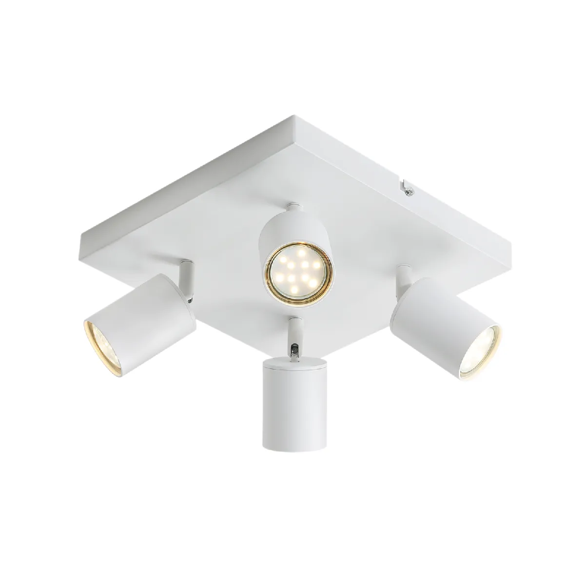 Nettlife 4 Spots Fer Blanc - GU10