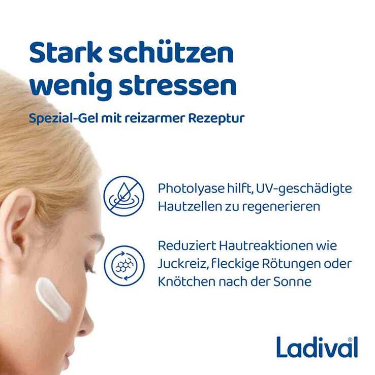 Ladival allergische Haut Gel Gesicht LSF 30, 50 ml