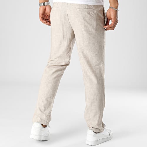 Pantalon Jogger Beige Chiné