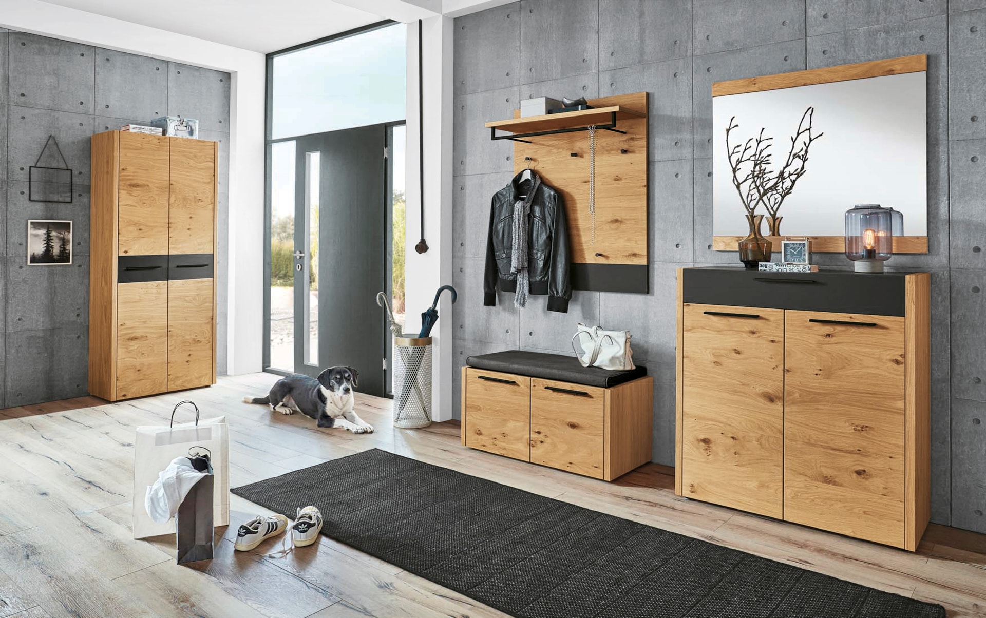 VOSS Spiegel LEVIO 84 x 83 cm Eiche