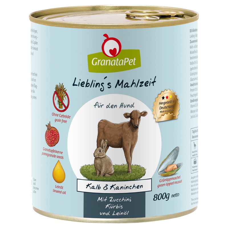 GranataPet Liebling's Mahlzeit 12 x 800 g