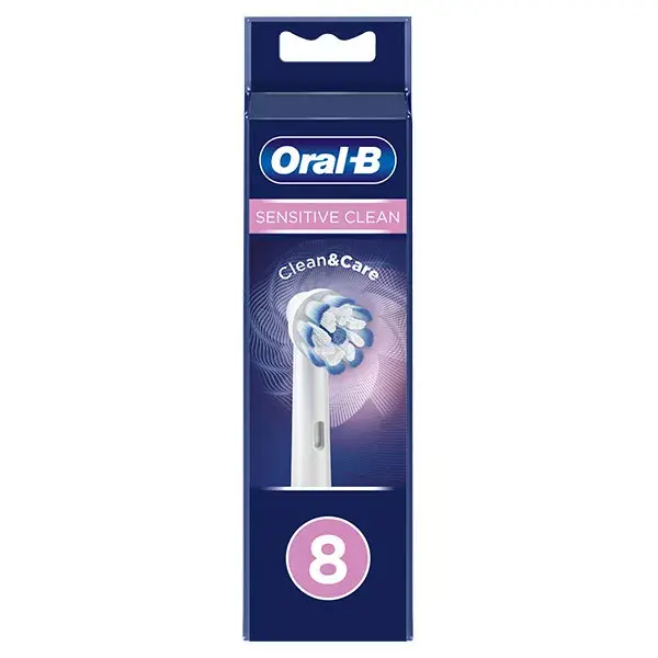 Cabeças de escova de substituição Oral-B Sensitive Clean (8 unidades)