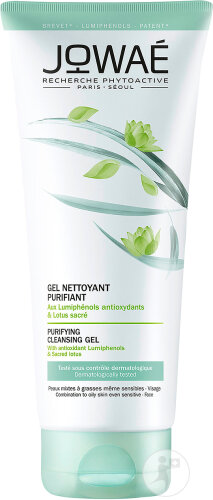 Jowaé Gel Nettoyant Purifiant Visage Tube 200ml