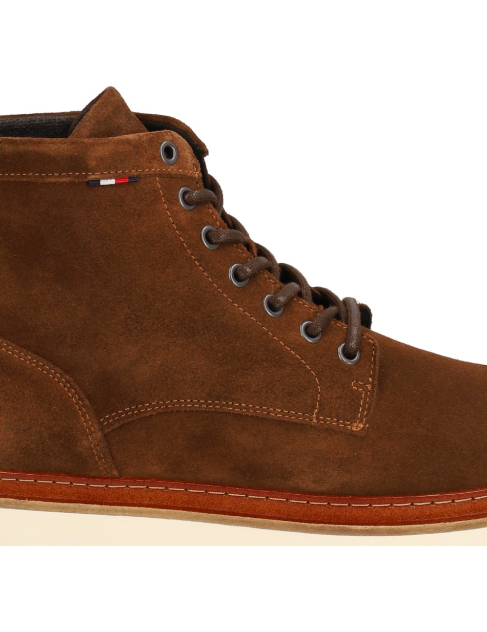 HILFIGER CLEATED SUEDE BOOT