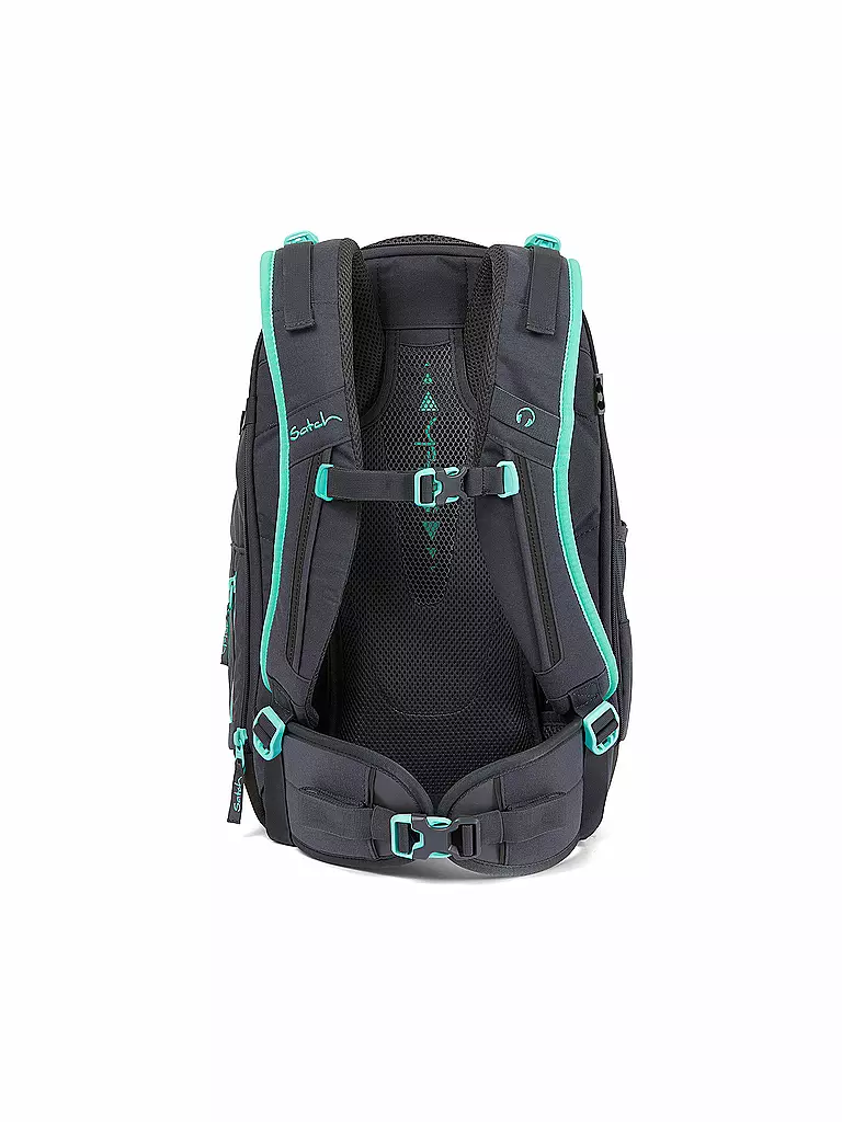 SATCH Schulrucksack Satch Match Mint Phantom grau