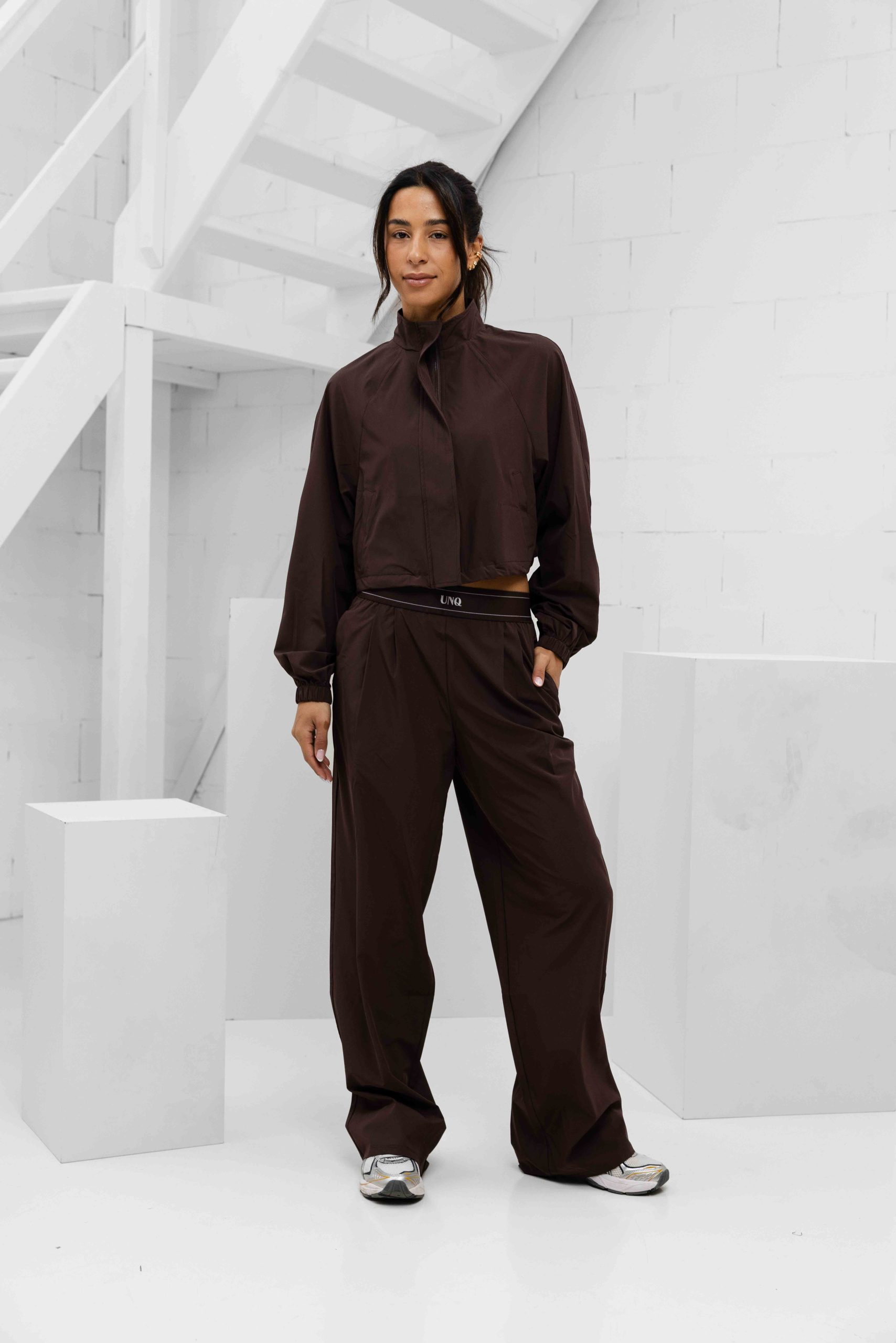 Unique The Label Gigi Set Dames Bruin