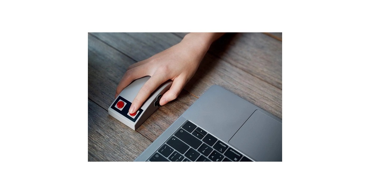 8BitDoN30 Wireless Mouse  (Grijs)
