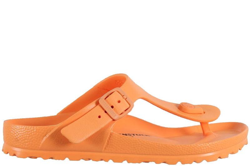 BIRKENSTOCK GIZEH EVA PAPAYA BADESANDAL I ORANGE PU