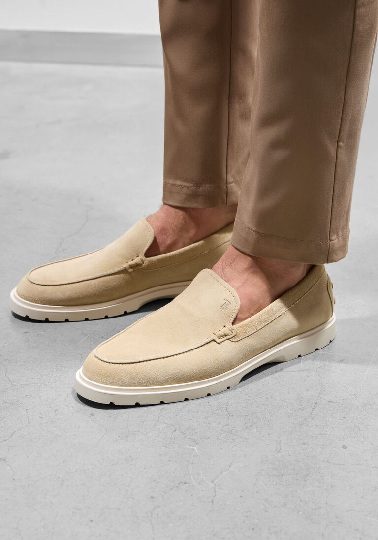 beige tod's instappers pantofola ibrido estivo 59k