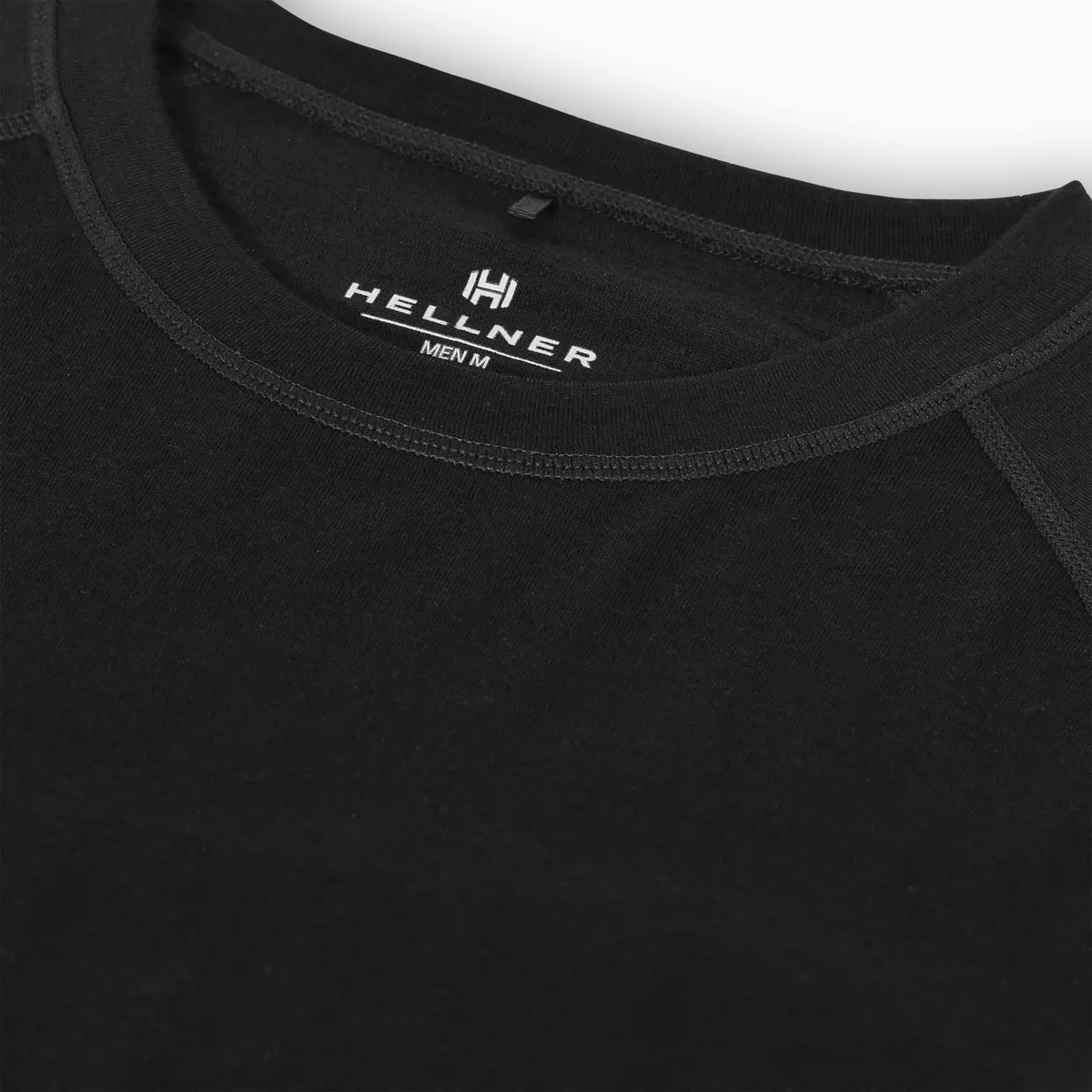 Hellner Wool Warm Base Layer Ls Men Black Beauty