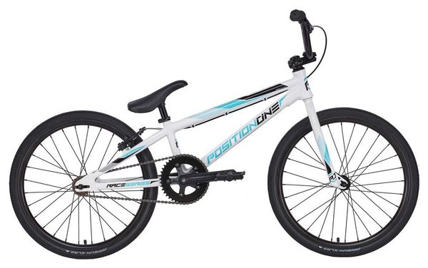 BMX Race Position One Race Expert 20'' Blanc/Bleu/Noir
