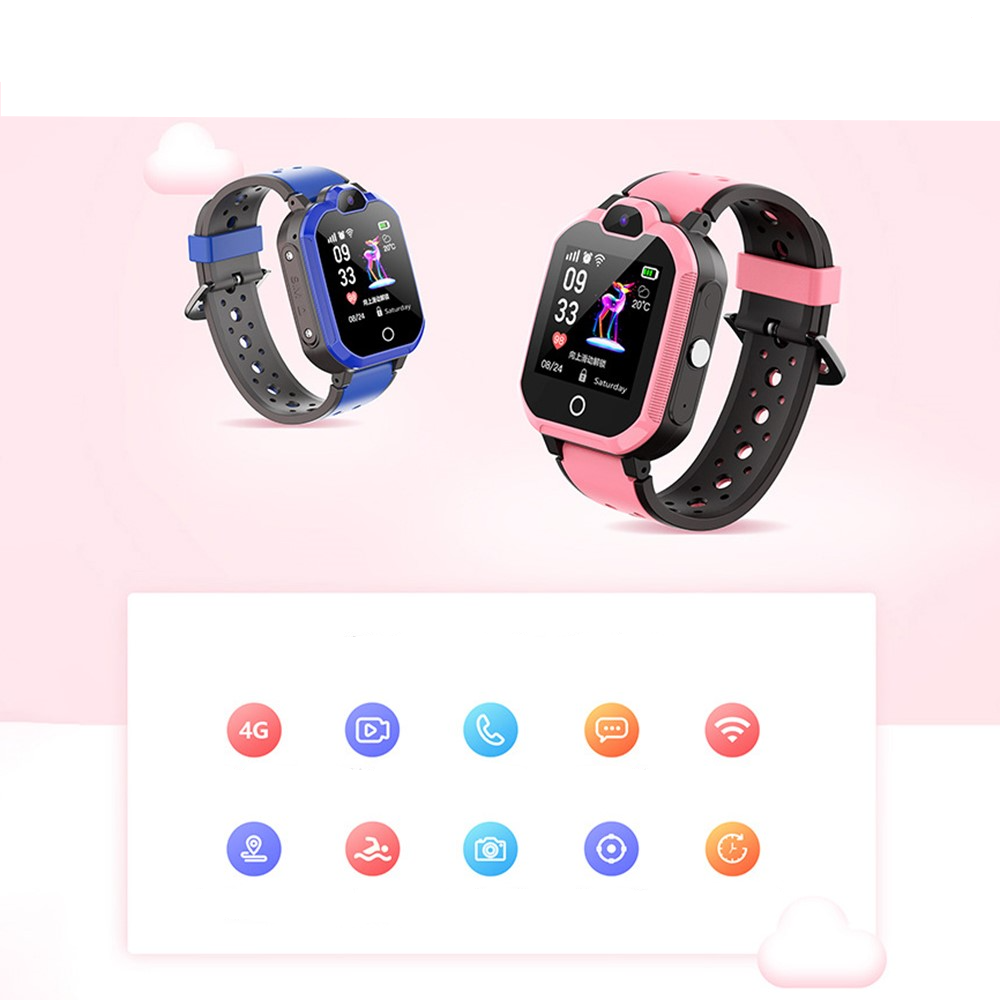 Kinder GPS Wifi Fitness Tracker Smart Watch 1.4