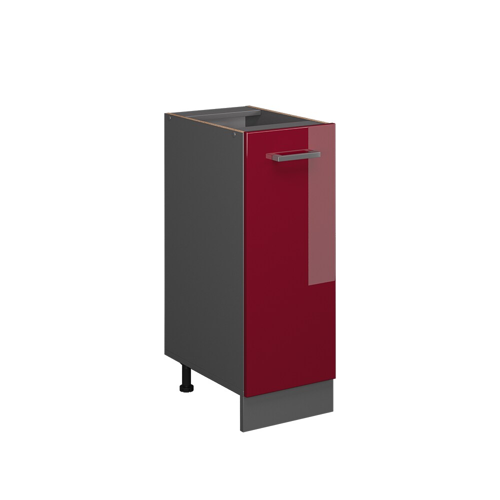 Vicco Apothekerunterschrank Küchenschrank Küchenzeile R-Line 30 cm Anthrazit Bordeaux