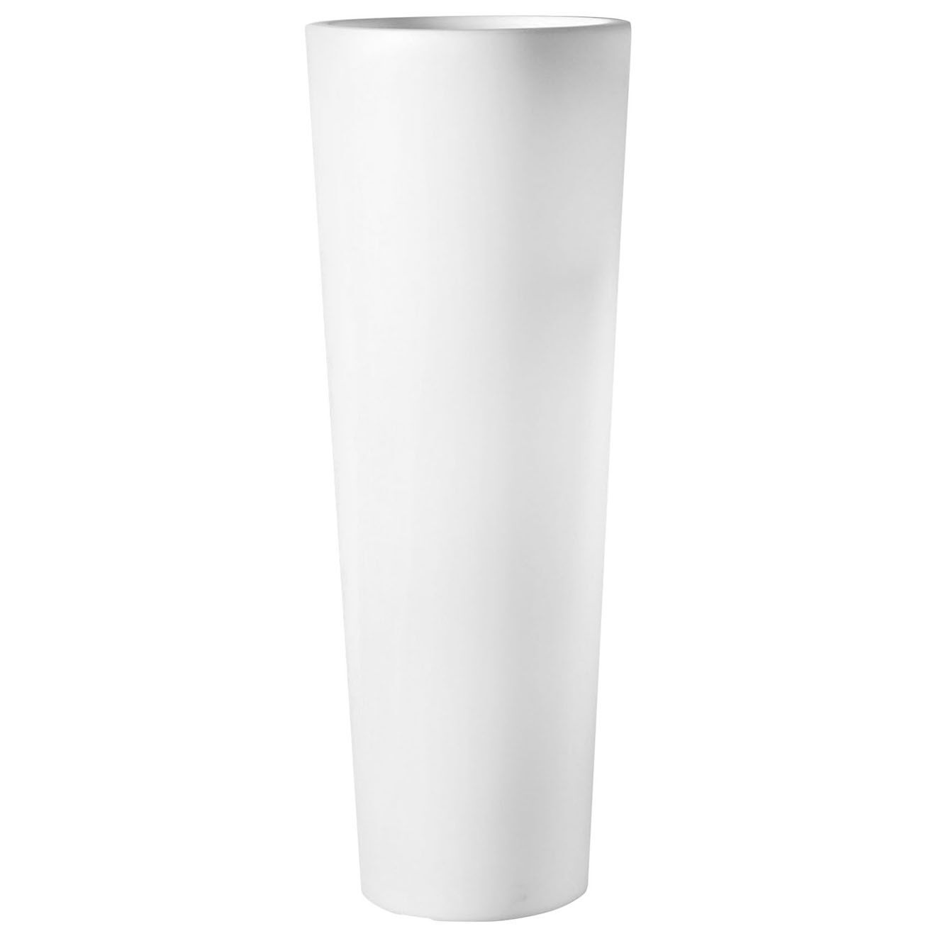 Serralunga Pot newpot design par paolo rizzatto blanc - D.44x120 cm