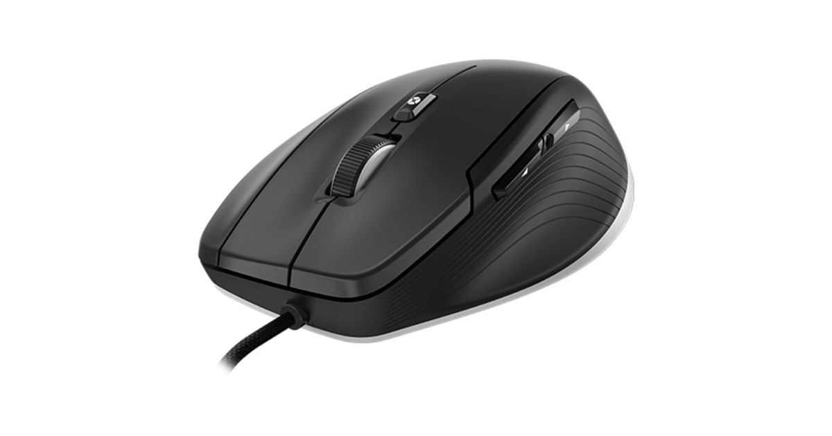 3DConnexionCadMouse Compact  (Zwart/zilver, 7200 DPI)