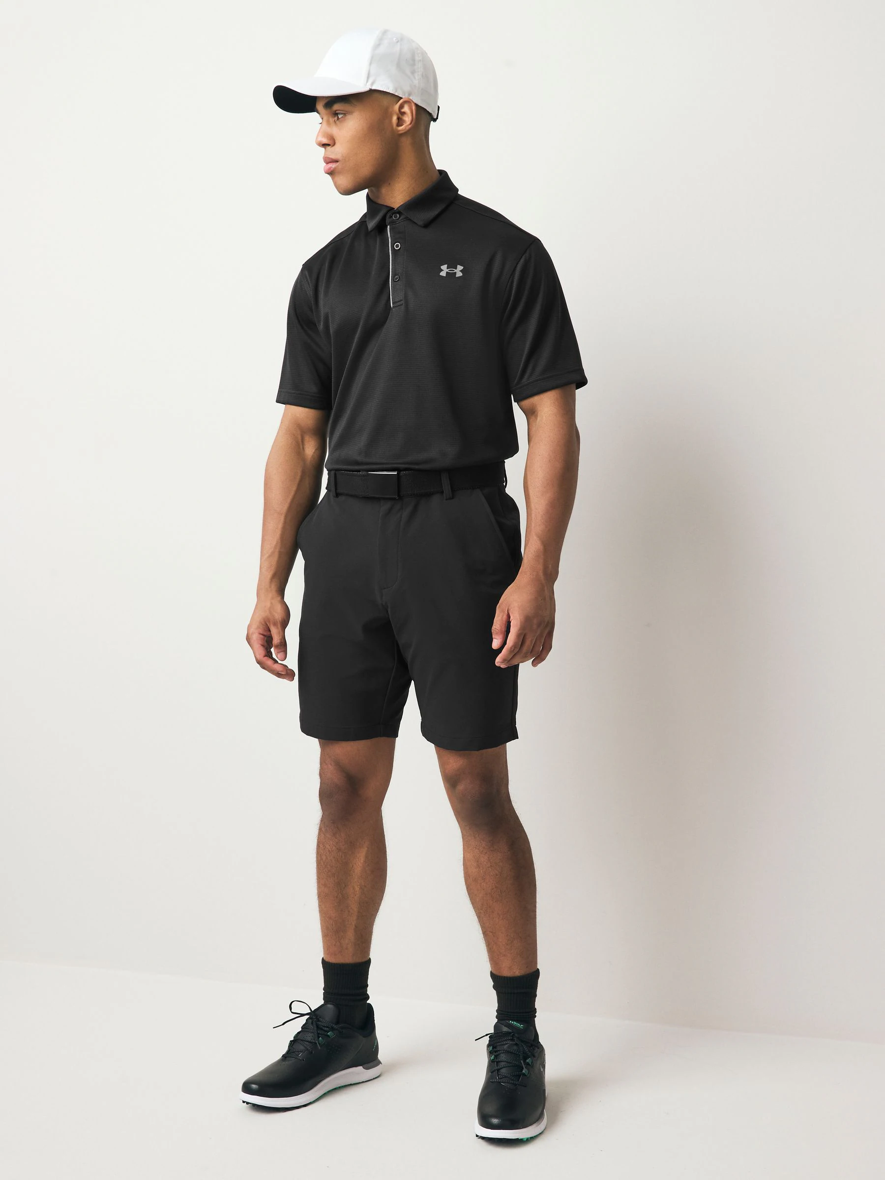 Zwart - Under Armour Golf - Tech poloshirt