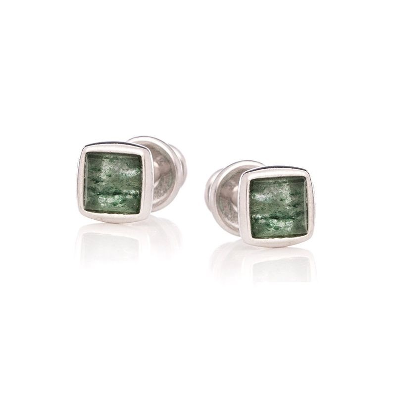BO AVENTURINE ARGENT RHODIE