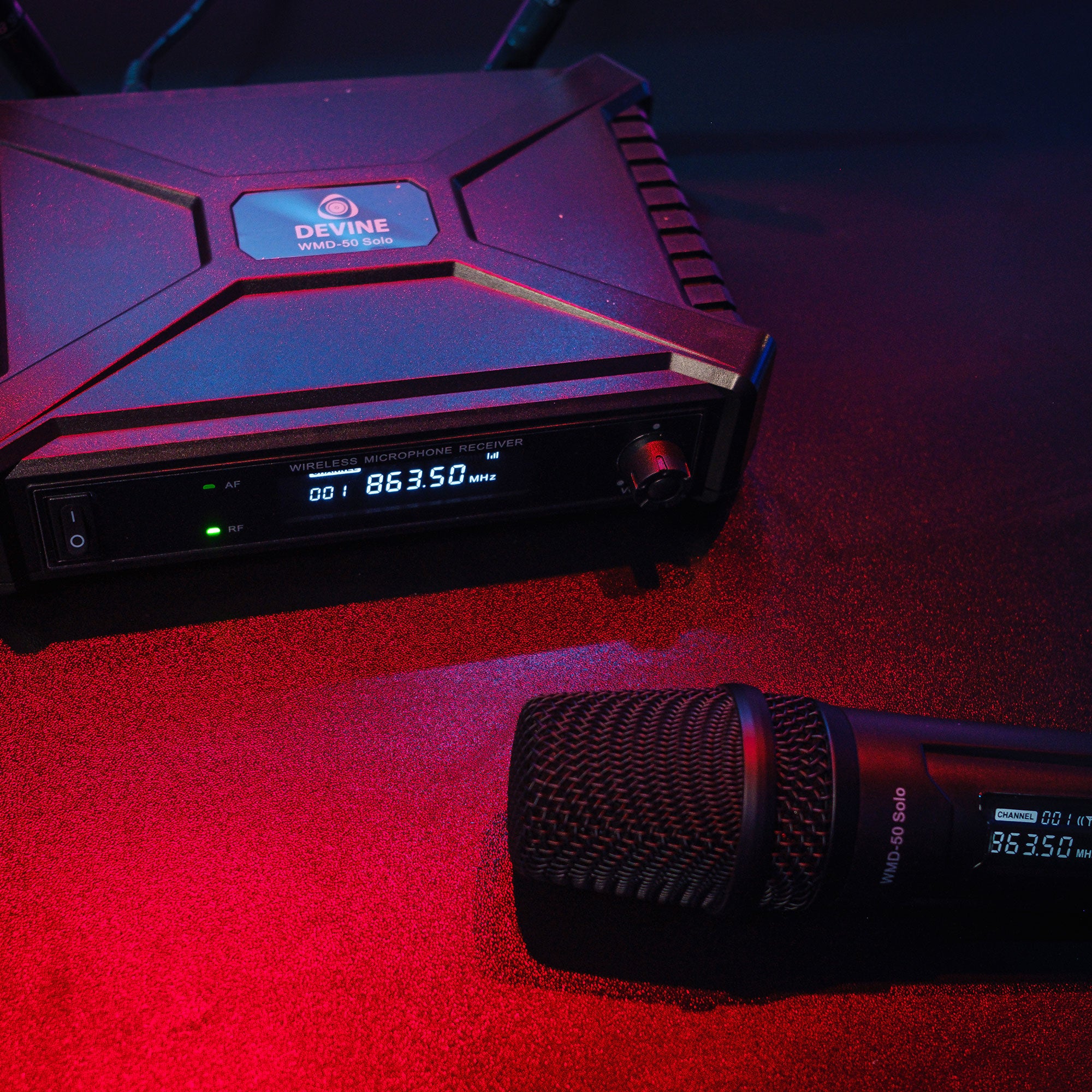 Devine WMD-50 Solo draadloos handheld systeem (863.5 MHz)