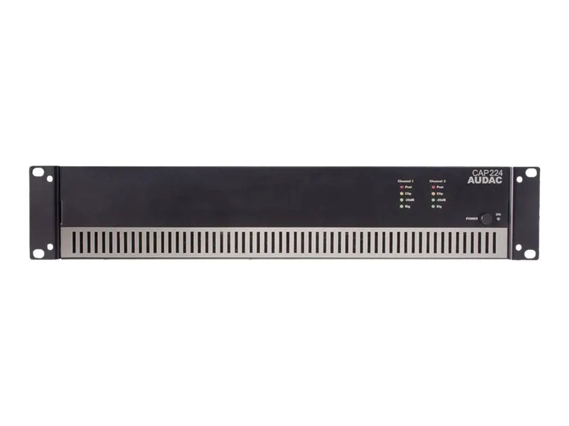 Audac CAP224 - Strømforstærker - sort