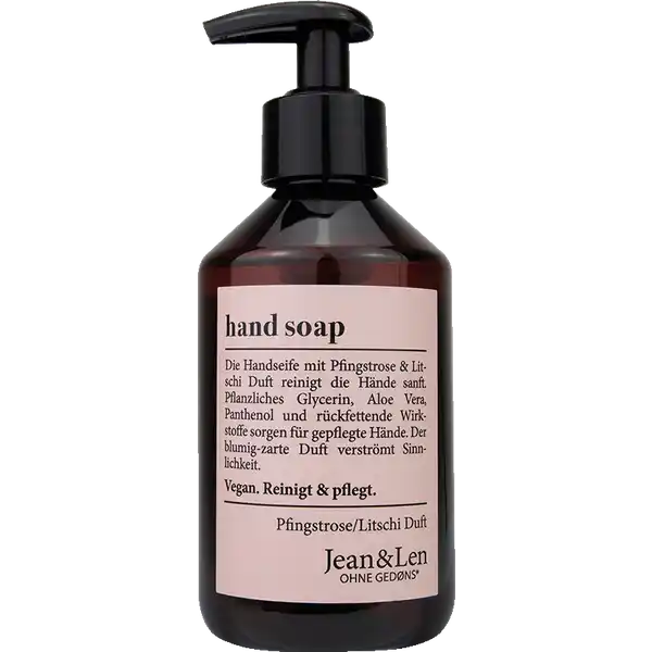 Handseife Pfingstrose & Litschi