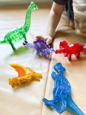 MAGNA-TILES Dinos Byggesett 5 Deler