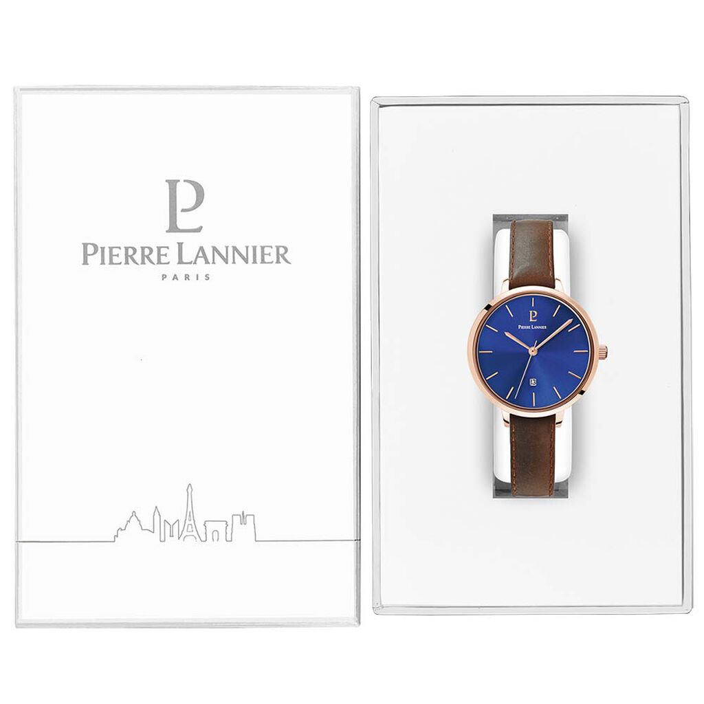 Montre Pierre Lannier Echo Bleu