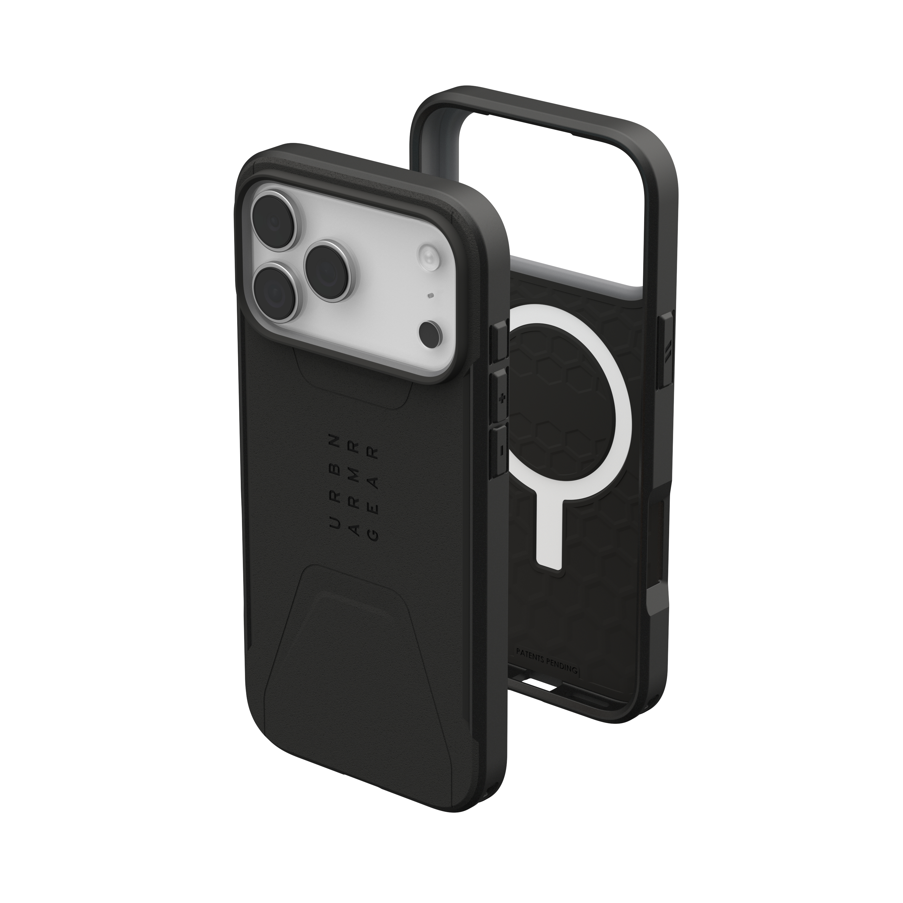 iPhone 17 Pro Max MagSafe Schutzhülle Civilian Case (114546114040) - Schwarz