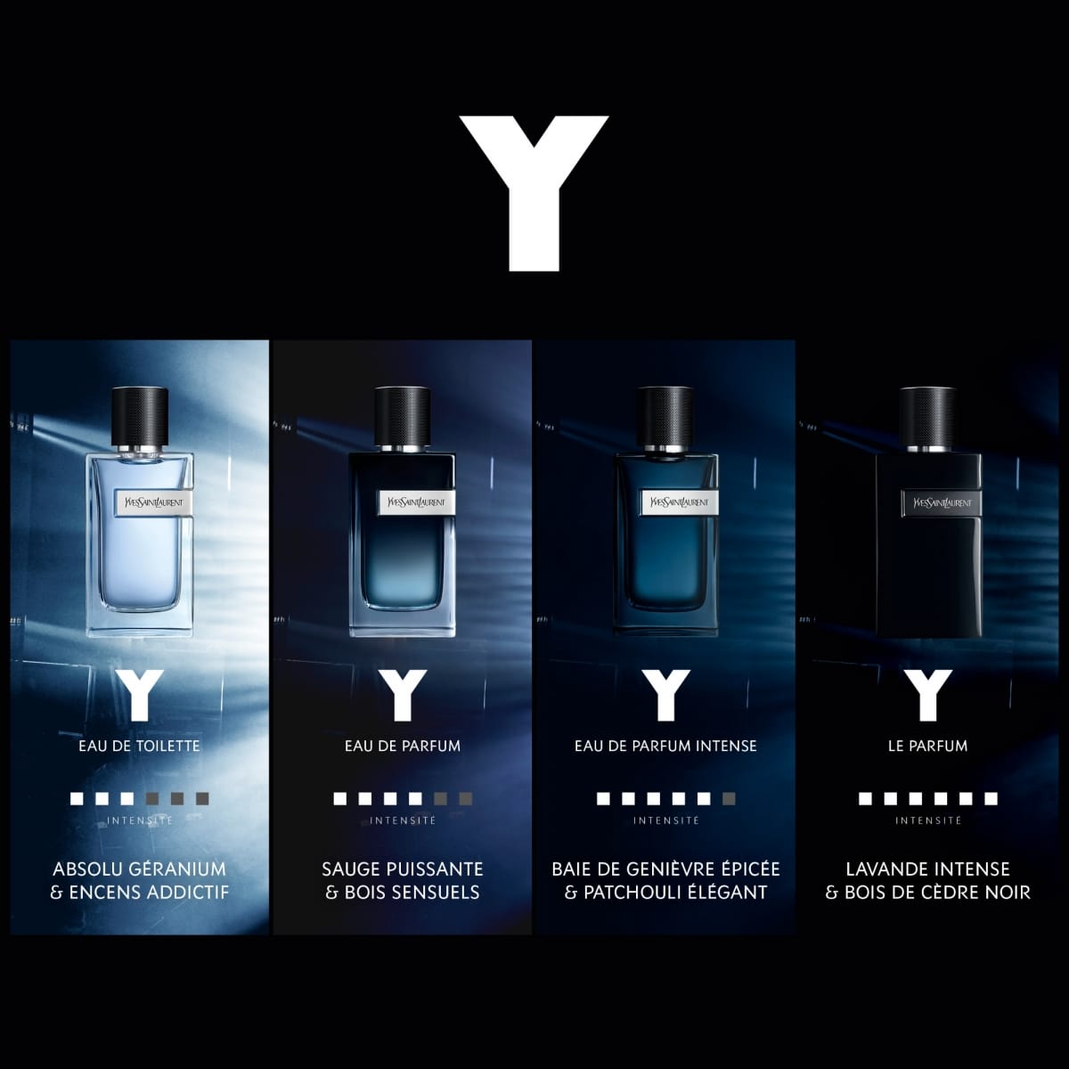 YVES SAINT LAURENT Y Eau de Parfum Intense