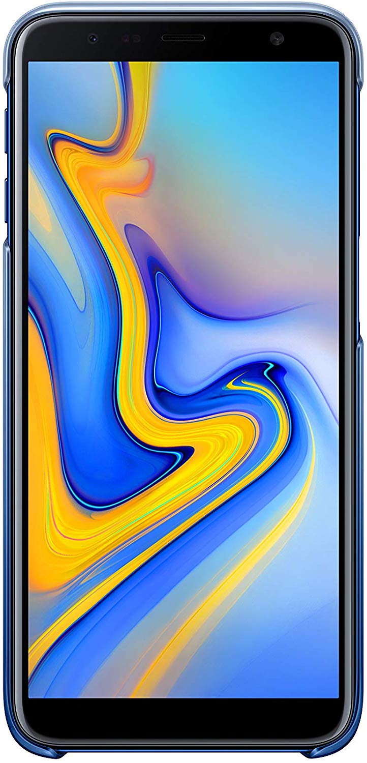Original Samsung Galaxy J6+ - Gradation Cover EF-AJ610, Blue