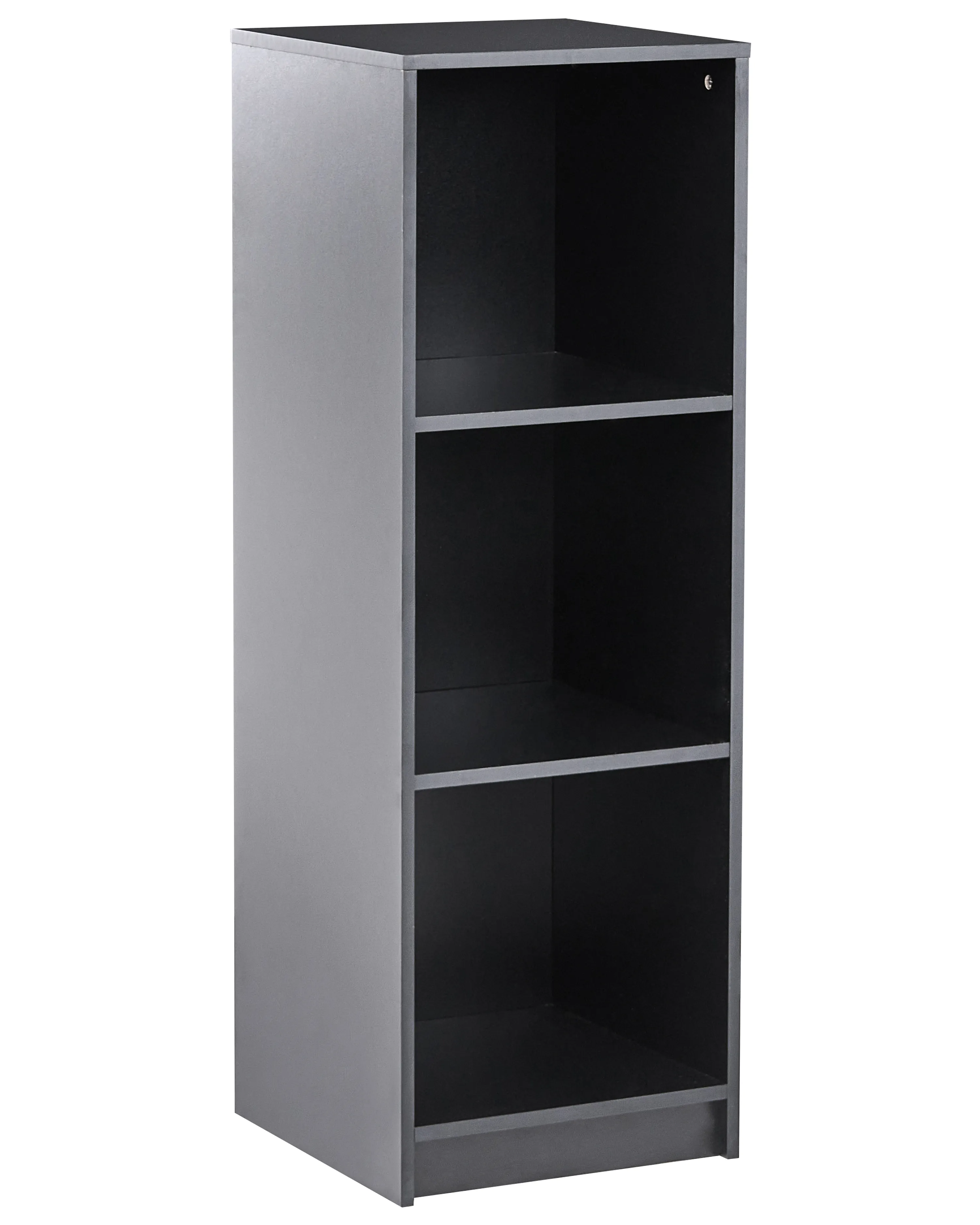Boekenkast met 3 planken ZEHNA 117 cm Zwart