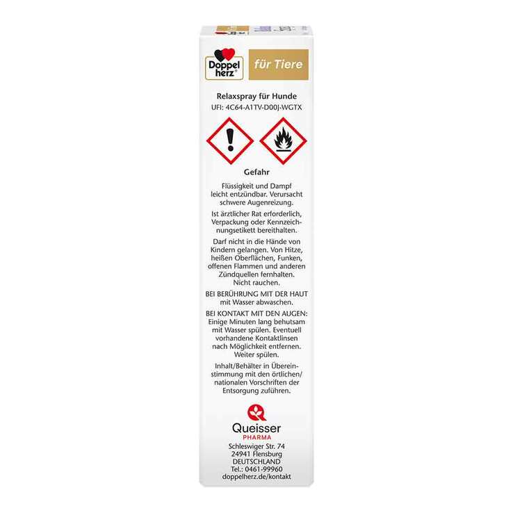 Doppelherz für Tiere Relaxspray für Hunde, 90 ml