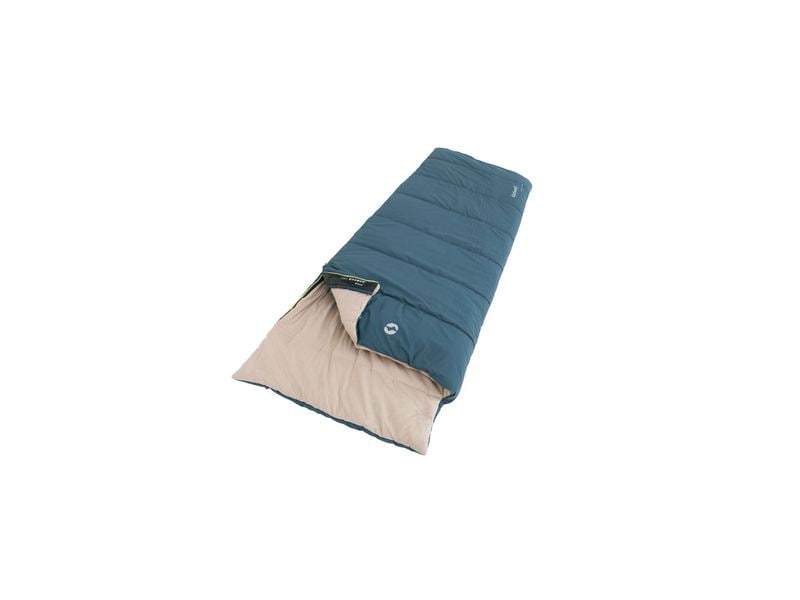 Outwell Schlafsack Celestial Lux Polyester, Dunkelblau Rechteckiger Transportsack