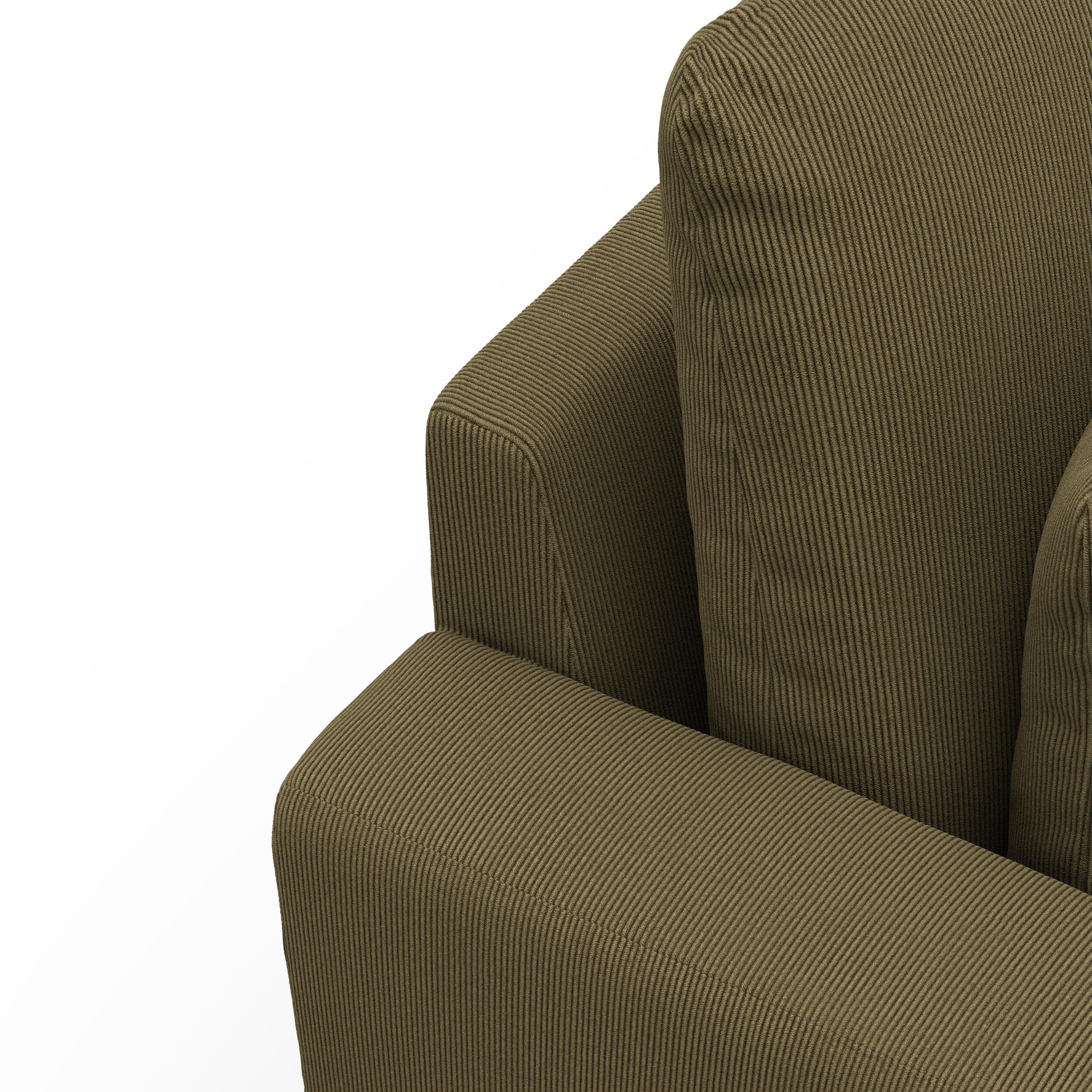 Halmstad venstrevendt sofa med chaiselong