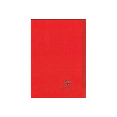 Clairefontaine Koverbook - Cahier polypro A4 (21x29,7 cm) - 96 pages - grands carreaux (Seyes) - rouge