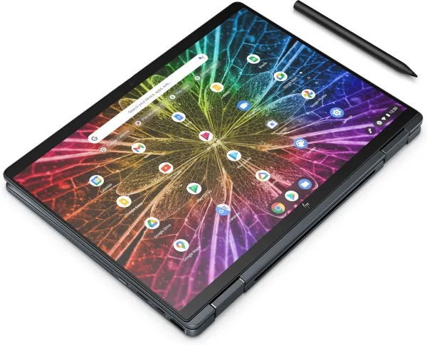 HP Elite Dragonfly Chromebook - Flipdesign - Intel Core i7 - 1265U / op til 4.8 GHz - vPro Enterprise - Chrome OS - Intel Iris Xe Graphics - 32 GB RAM - 512 GB SSD NVMe, HP Value - 13.5