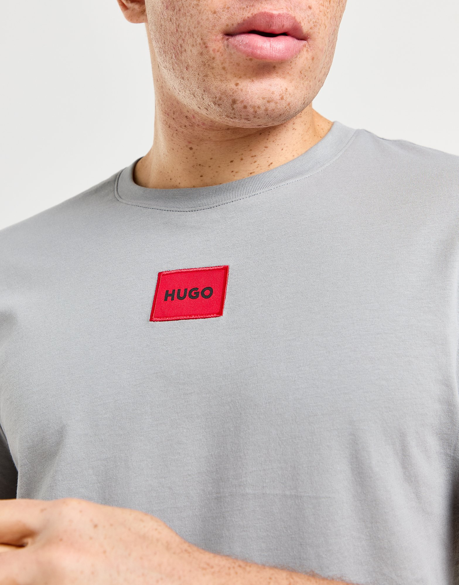 HUGO T-shirt Dirag Square Homme