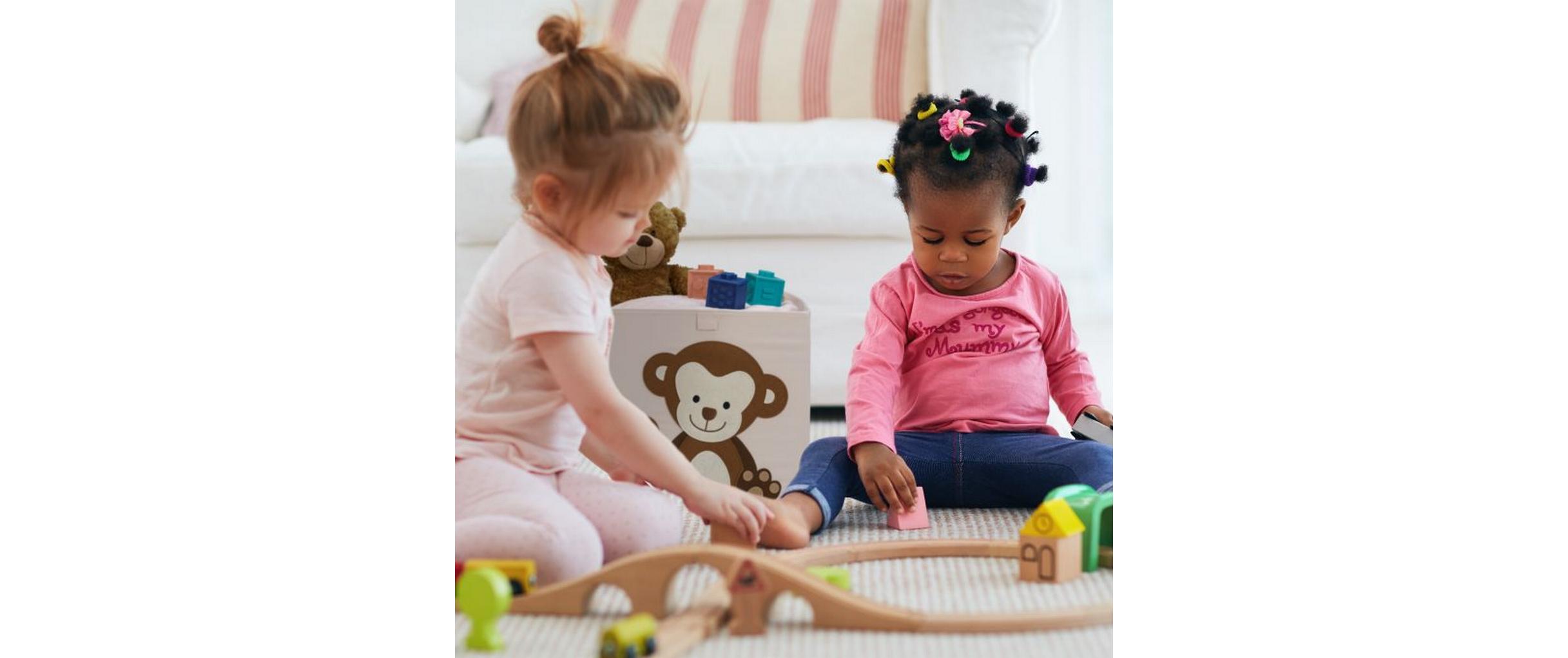 Spielzeugbox AffeFaltbare Aufbewahrungsbox für das Kinderzimmer