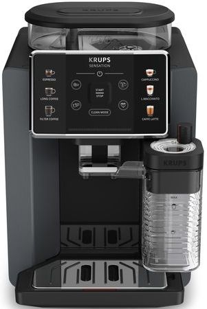 Krups - Ea912B Sensation Milk M90 - Volautomatische Espressomachine - Zwart