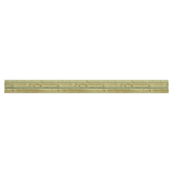 Rhombusprofiel vuren ca. 2,8 x 14,5 cm, lengte ca. 180 cm