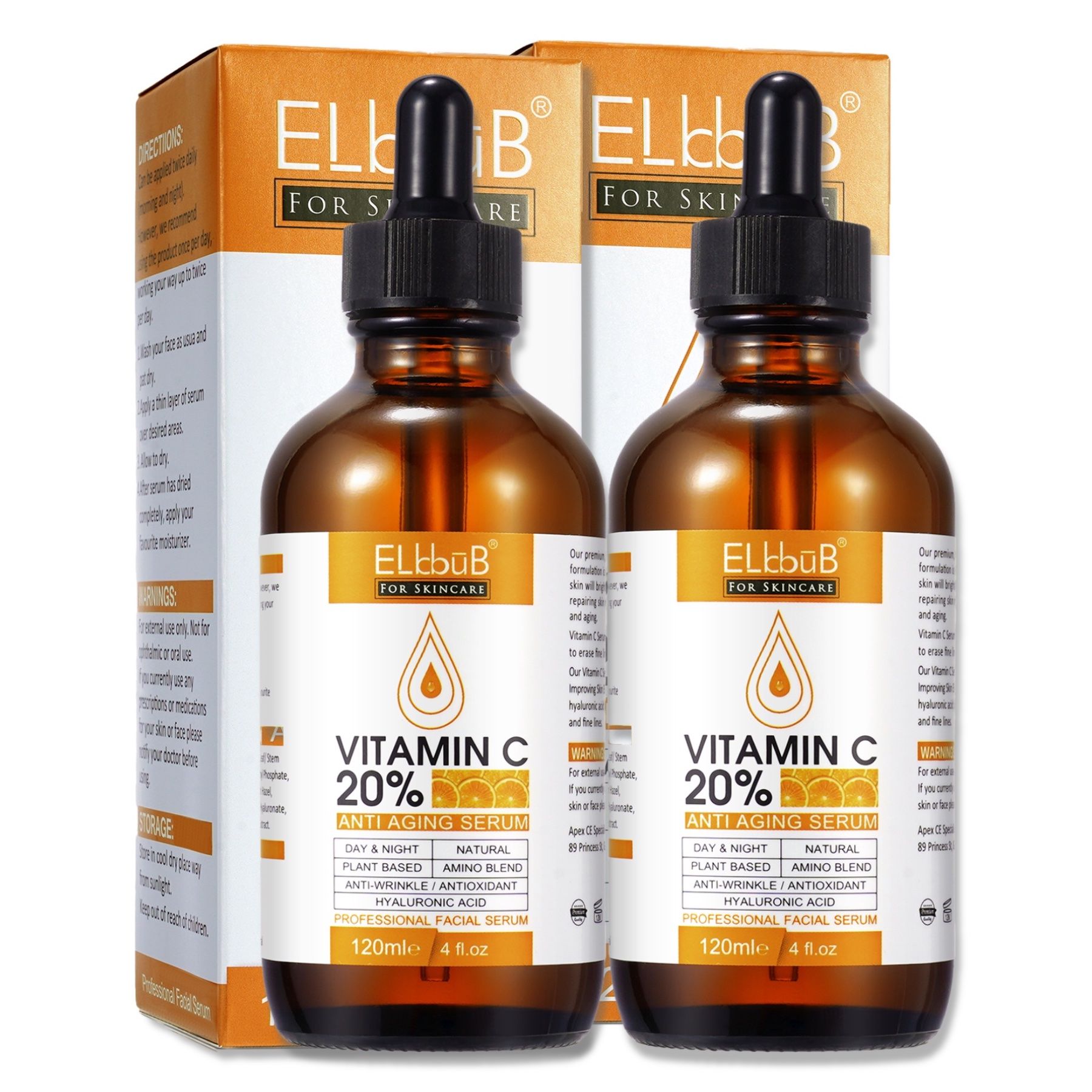 P-Beauty Anti-Falten Serum mit Vitamin C