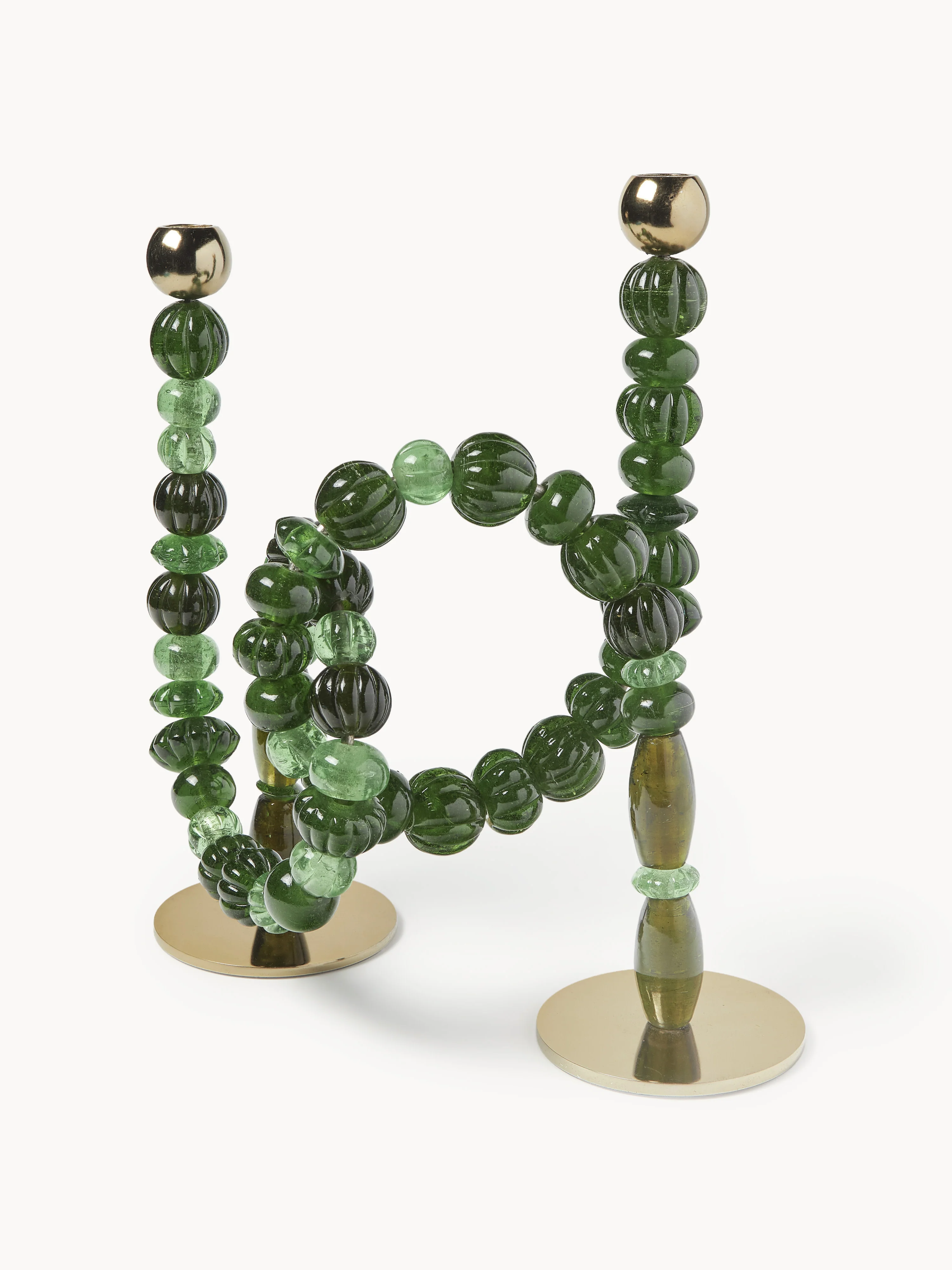 Handgemaakte kaarshouder Beads