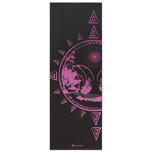 Gaiam Be Free Yoga Mat 6mm Premium Reversible