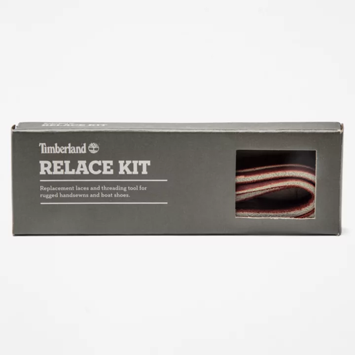 Kit de substituição de couro cru na cor vermelha