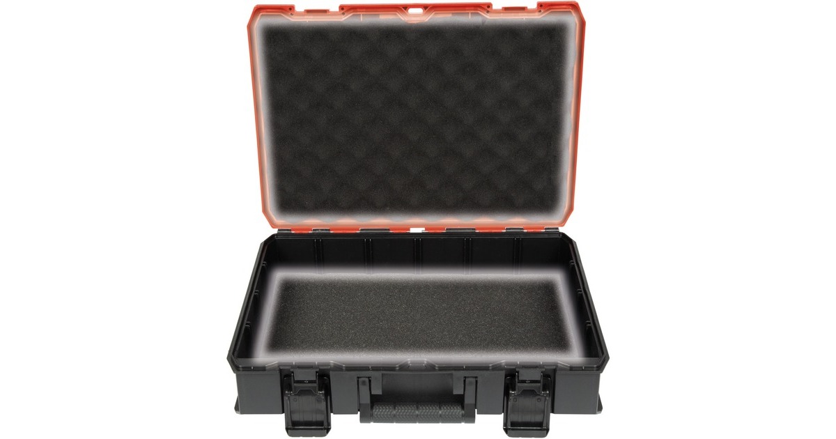 EINHELLE-Case S-F gereedschapskist  (Zwart/rood)