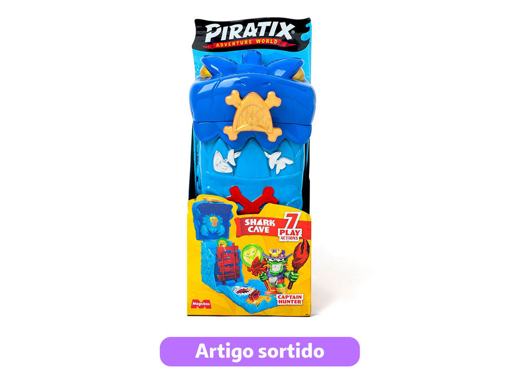 SECRET SHARK CAVE PIRATIX MODELOS SORTIDOS