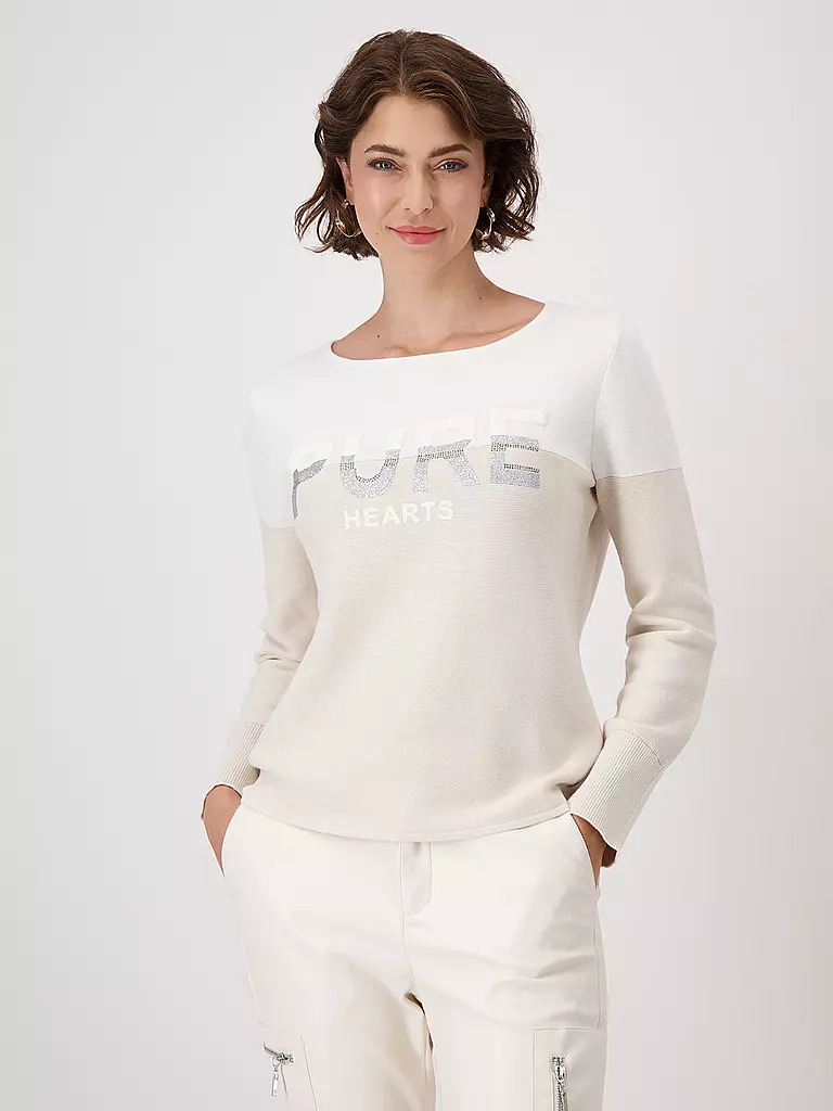 MONARI Pullover creme