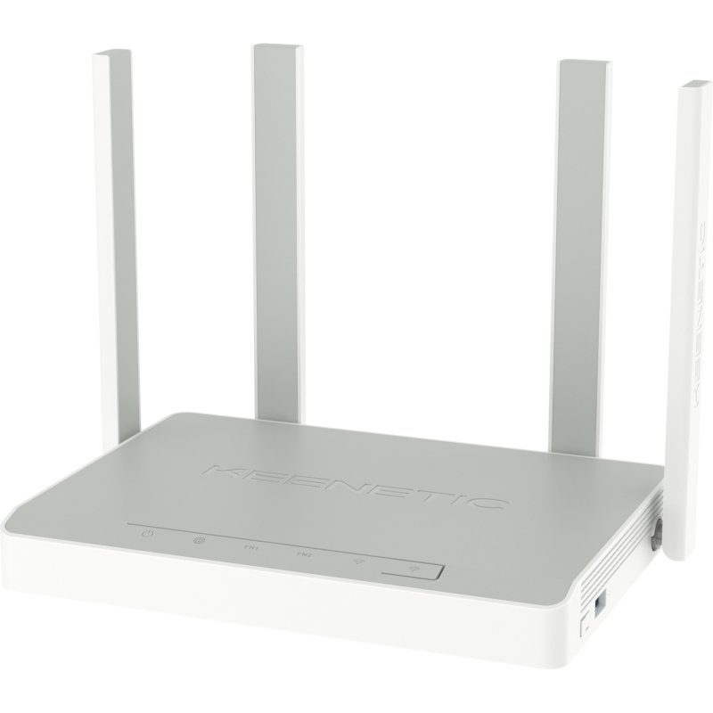 Keenetic Hopper (KN-3810) Routeur Wi-Fi 6 maillé AX1800 avec commutateur intelligent Gigabit 4 ports et port USB 3.0