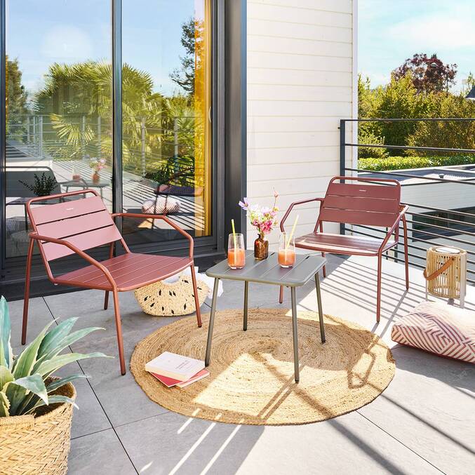 Fauteuil de jardin PHUKET Acajou